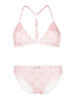 MONCLER: bikinis - Triangle bikini set