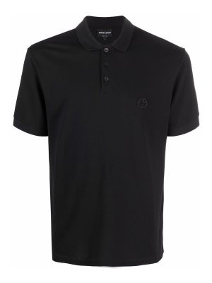 美品　フェラガモ　ポロシャツ　黒 Ferragamo ポロシャツ - 黒 - ブラック | 0707508BLACK