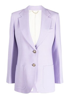 VICTORIA BECKHAM: Blazer - Blazer - Hell-Lila