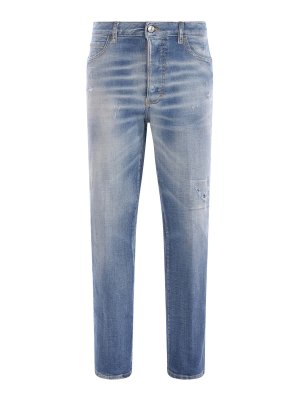 DSQUARED2: straight leg jeans - 45