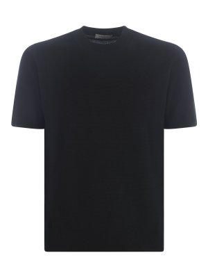 Paolo Pecora: クルーネック - クルーネック - 黒