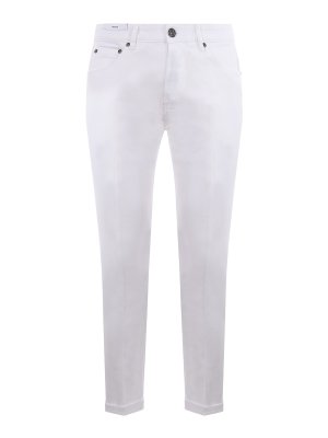 PT TORINO: Straight Leg Jeans - Straight Leg Jeans - Weiß