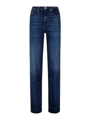 7 FOR ALL MANKIND: straight leg jeans - Jeans