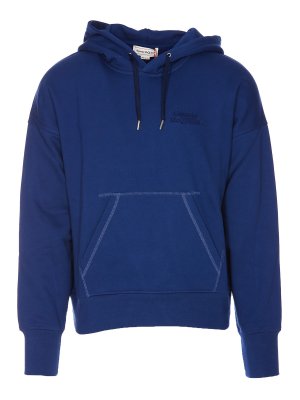 Moncler Blue zipped hoodie - Blue - Men | E209184283008098U773