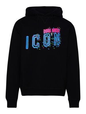 DSQUARED2: Sweatshirts & Pulls - Sweat-Shirts - Noir