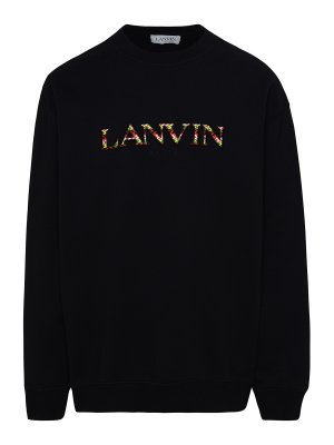 LANVIN: Sweatshirts & Pulls - Sweat-Shirts - Noir