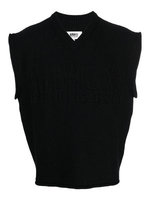 MM6 MAISON MARGIELA: maglieria gilet - Gilet