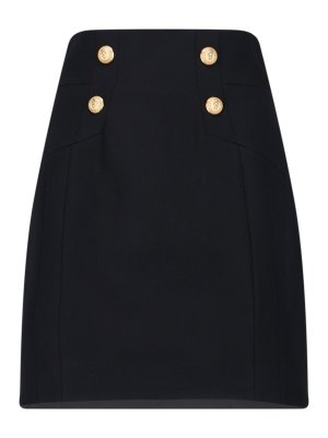 Tom Ford Ruched Black Eco-Leather Midi Skirt | GC5394FAX531LB999 Tom Ford Ruched Black Eco-Leather Midi Skirt | GC5394FAX531LB999