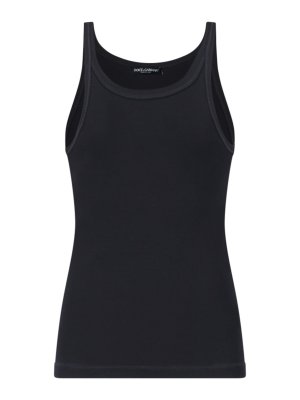 DOLCE & GABBANA: t-shirts - Dolce & gabbana t-shirts and polos black