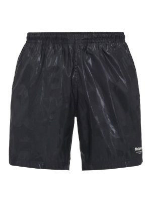 Alexander Mcqueen Shorts with logo - Black - Men