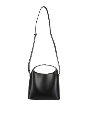 Aesther Ekme Mini Hobo Shoulder Bag in Black