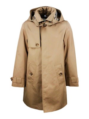 BURBERRY: trench coats - Burberry coats beige