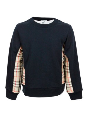 BURBERRY: Sweatshirts und Pullover - Sweatshirt - Schwarz