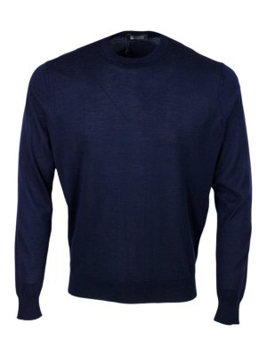 COLOMBO: crew necks - Colombo sweaters blue