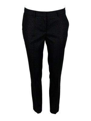 Nensi Dojaka hearts pants - Black - Women | NDSS23TRS026BLACK