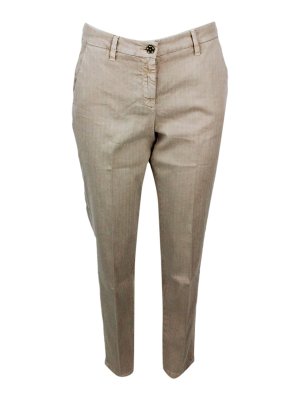 JACOB COHEN: casual jackets - Jacob cohen trousers beige