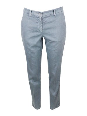 JACOB COHEN: casual jackets - Jacob cohen trousers light blue