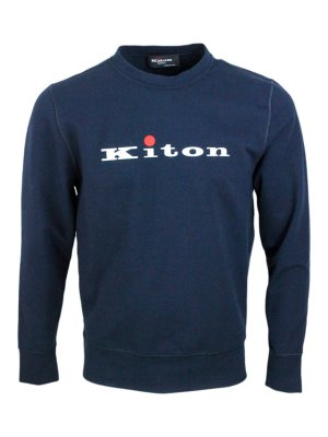 VIP【関税送料無料】希少 THOM BROWNE BLUE COTTON SWEATSHIRT Thom Browne Engineered 4-Bar sweatshirt - Blue | MJT021H00535461