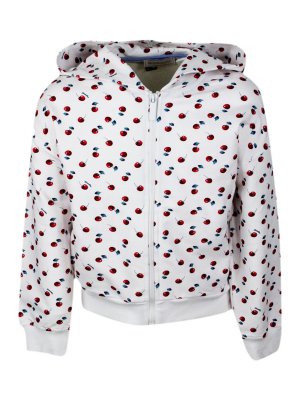 MONNALISA: Sweatshirts & Pulls - Sweat-Shirts - Blanc