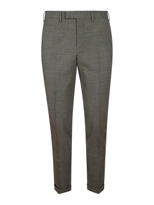 PT TORINO: Pantalons casual - Pantalons Décontractés - Gris