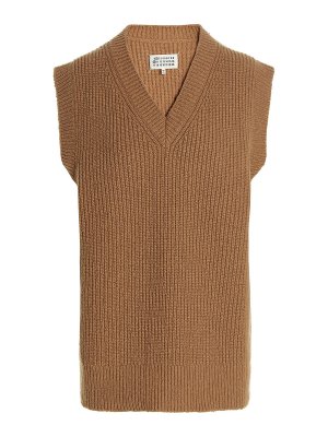 Andersson Bell `blotch intarsia` crew-neck vest | ATB1013MBROWN
