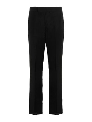 SAPIO: casual trousers - jacquard pants