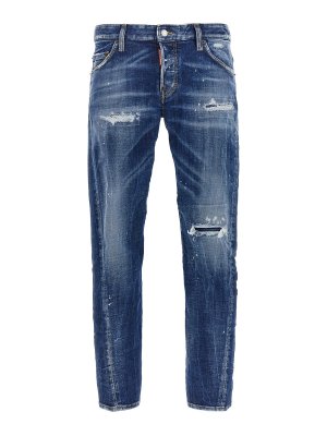 Dsquared2 straight leg jeans for men's | Shop online at THEBS [iKRIX]