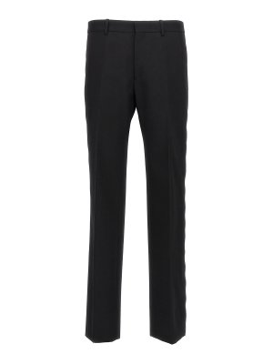 OFF-WHITE: Pantalons casual - Pantalons Décontractés - Noir