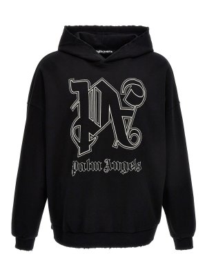Off-White digit bacchus hoodie - Black - Men