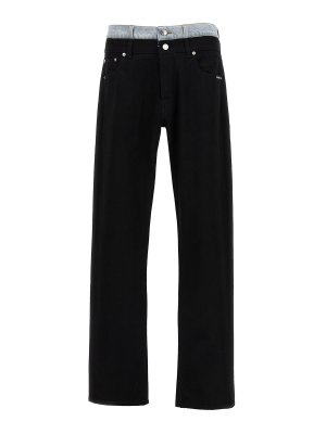 VTMNTS: straight leg jeans - Double waist jeans