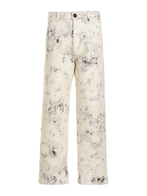 VITELLI: Pantalons casual - Pantalons Décontractés - Blanc