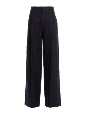 CHLOE': Pantalons casual - Pantalons Décontractés - Bleu