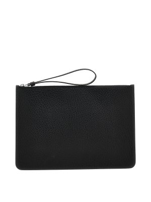 Clutches Prada - Logo plaque nylon pouch - 2NA019064002