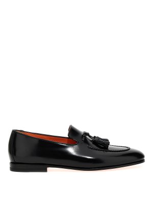 靴 MAISON MARGIELA Tabi Loafer 37 Maison Margiela // Black Leather Tabi Loafer – VSP Consignment