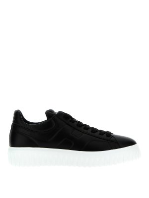 HOGAN: trainers - H-stripes sneakers