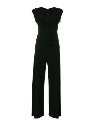 Karl Lagerfeld Satin jumpsuit - Black - Women | 225W1304999