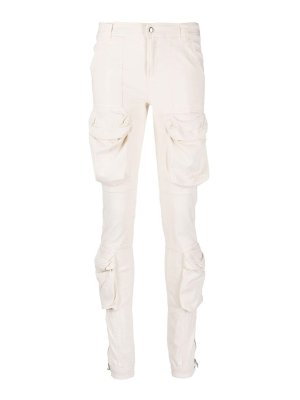 DIESEL: casual trousers - `p-lan` slim fit cargo pants