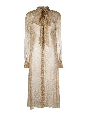 ERMANNO SCERVINO: Robe longueur genou - Robe Au Genou - Imprimé Animal