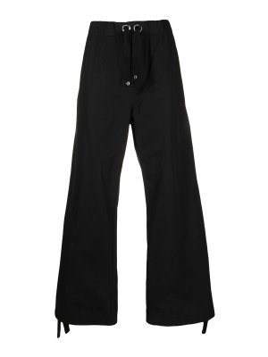 VERSACE: Pantalons casual - Pantalons Décontractés - Noir