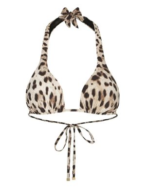 DOLCE & GABBANA: bikinis - Padded triangle bikini top