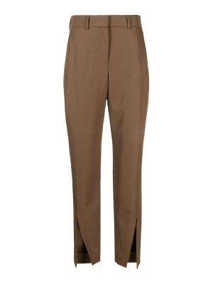 Balmain: Pantalons casual - Pantalons Décontractés - Marron