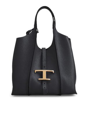 TOD'S: Handtaschen - Shopper - Schwarz