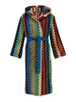 MISSONI: homeware - giacomo hooded bathrobe