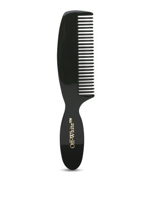 OFF-WHITE: homeware - Black plastic comb