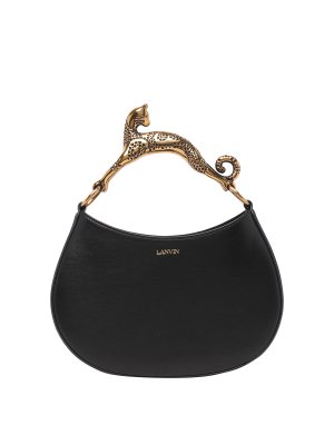 LANVIN: cross body bags - Cat hobo bag