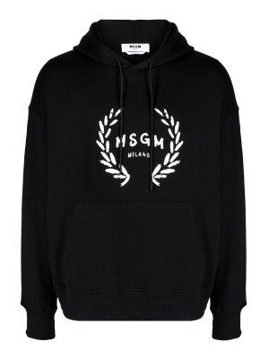 m.s.g.m.: Sudaderas y suéteres - Sudadera - Negro