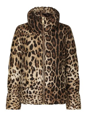 Herno Fur Effect Cape Jacket - Brown - Women