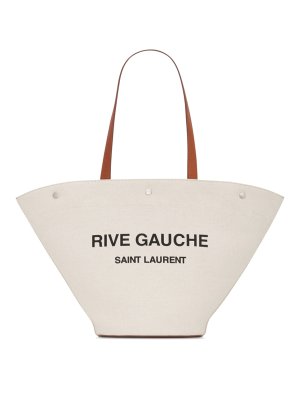 SAINT LAURENT: totes bags - Leather tote