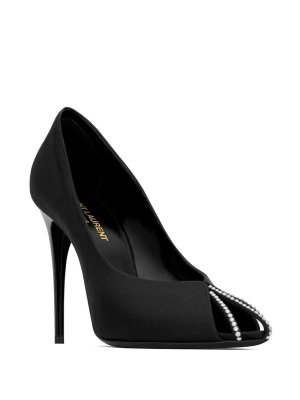 SAINT LAURENT: court shoes - Alix leather pump
