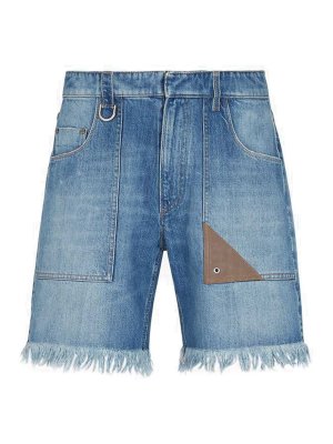 FENDI: Trousers Shorts - Short washed